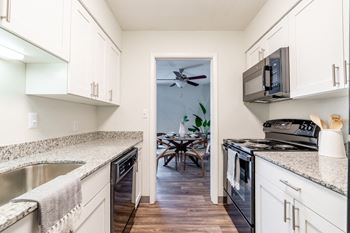 Spacious Kitchen With Pantry Cabinet at Steeplechase at Shiloh Crossing, Avon, IN